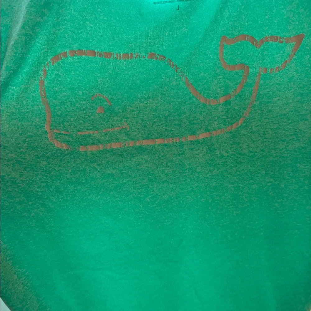 Sea green VV performance shirt - Picture 3 of 5